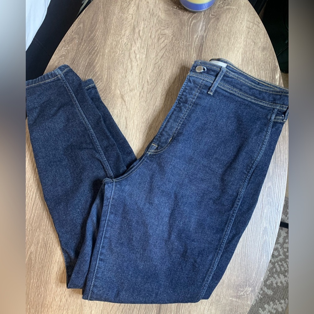 Everlane The Way High Skinny Jean Dark Blue  Wash Sz. 32